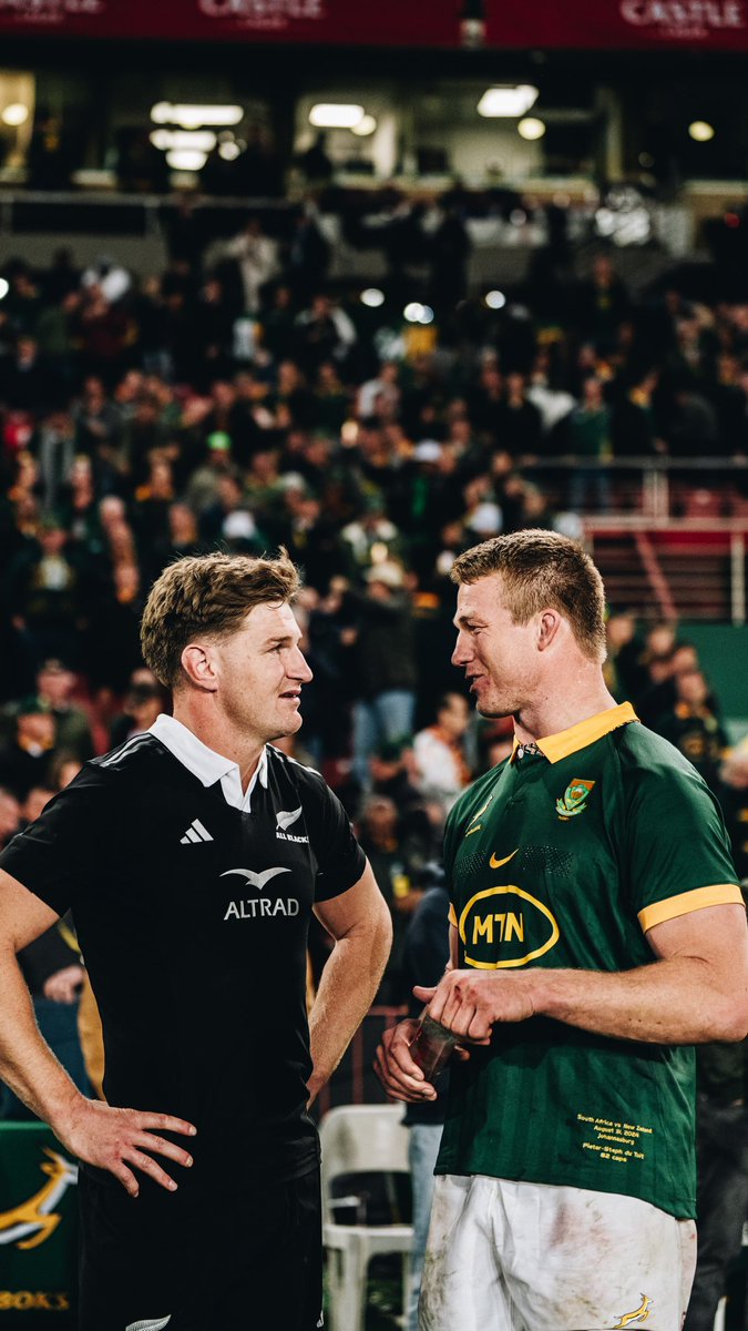 AllBlacks's tweet image. A tough battle as always. We go again next week, see you in Cape Town 🤝

#AllBlacks #Springboks