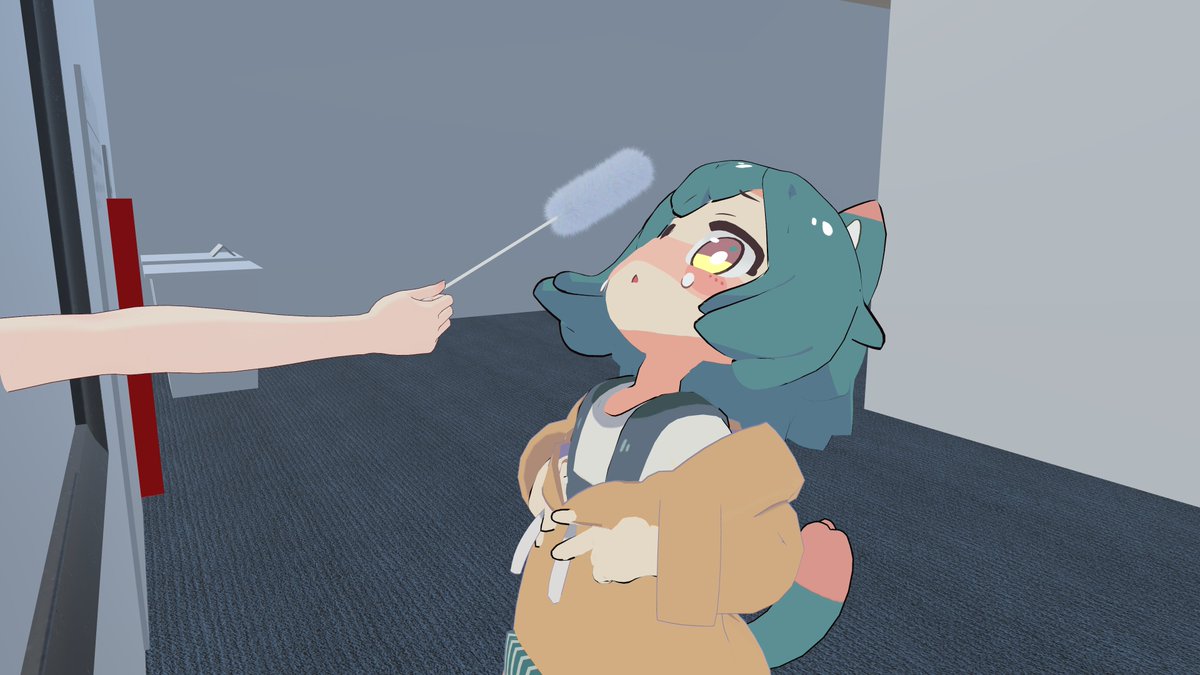 gabigabi_znd's tweet photo. #VRChat
V感が鍛えられそうなワールド！

ねこじゃらしは高さが合うと、眉間がほんのりむずがゆい？
針は目線をしっかり合わせると、かなりゾクッ！
顔撫でられるのも暗くなるやつありだとなんかいいかも...
興味深い体験が出来ました！

触れる仮想現実展˸リアセンス β
https://t.co/J2UnxO3c65 https://t.co/xUBkyPxISw