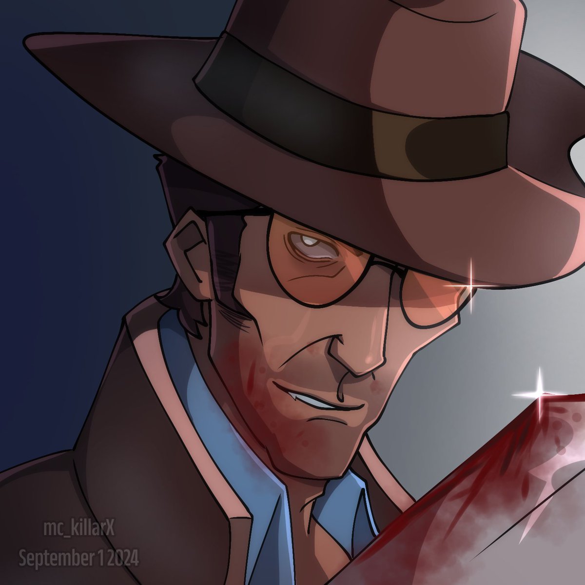 Mc_kill4rX's tweet photo. Tf2 BLU Sniper

#TeamFortress2 #tf2sniper #blusniper https://t.co/qeUpO25eex