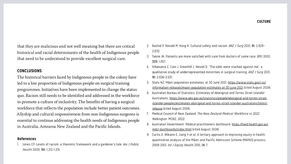 Simon Fleming 🛠 (@orthopodreg) on Twitter photo Absolutely glorious work from <a href="/JCainBlox/">Justin Cain</a> in the <a href="/RCSnews/">The Royal College of Surgeons of England</a> Bulletin
He explores surgical training from an Indigenous perspective
Culture & diversity is bigger than our little silos; this should be global mandatory reading
#medtwitter #surgery
publishing.rcseng.ac.uk/doi/epdf/10.13… Absolutely glorious work from <a href="/JCainBlox/">Justin Cain</a> in the <a href="/RCSnews/">The Royal College of Surgeons of England</a> Bulletin
He explores surgical training from an Indigenous perspective
Culture & diversity is bigger than our little silos; this should be global mandatory reading
#medtwitter #surgery
publishing.rcseng.ac.uk/doi/epdf/10.13…