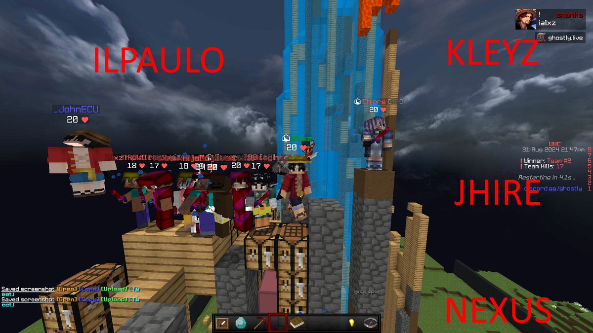 LO HEMOS LOGRADO 🔥
LO HEMOS CONSEGUIDO 🔥

LE GANAMOS AL SUPUESTO  "MEJOR EQUIPO DE LA HISTORIA" 🥶🥶🥶

CON LO MEJOR DE LOS MEXICHANGOS 🙊🐒
Y LO MEJOR DE PERÚ 🙋🏿‍♂️🕊️

SIN DUDA HOY SERA UN DIA MEMORABLE PARA LA HISTORIA DE UHC , GANARON LOS ALEXITOS 🔥