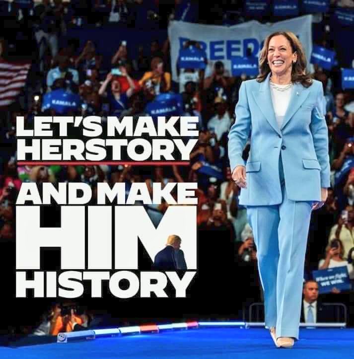 AZ_Brittney's tweet image. If you are voting for Kamala Harris 

Drop a 💙 and Repost 

I WANT TO FOLLOW YOU!