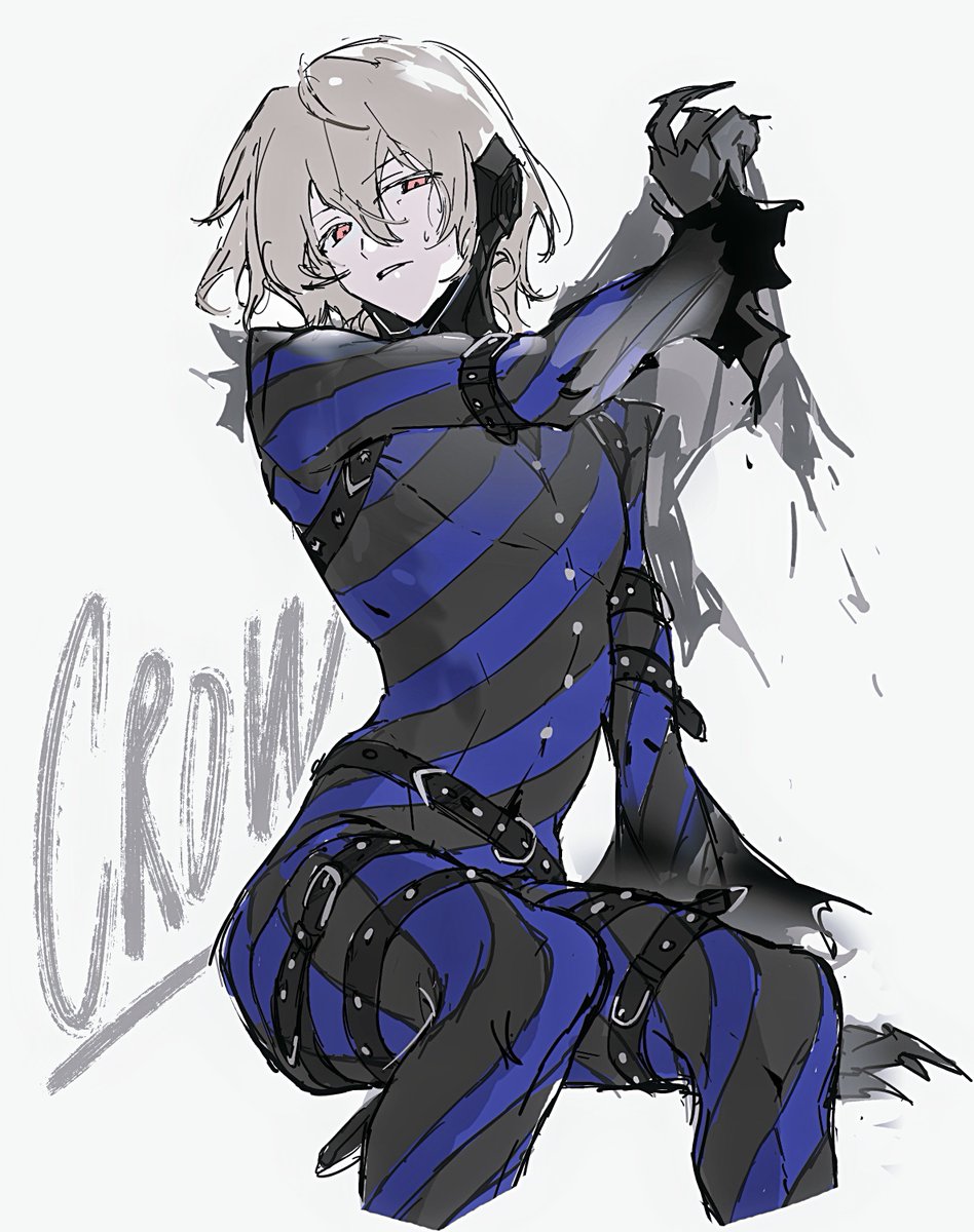 kaninn's tweet photo. he’s tired and sweaty 　#p5r https://t.co/0L8e7X8rwu