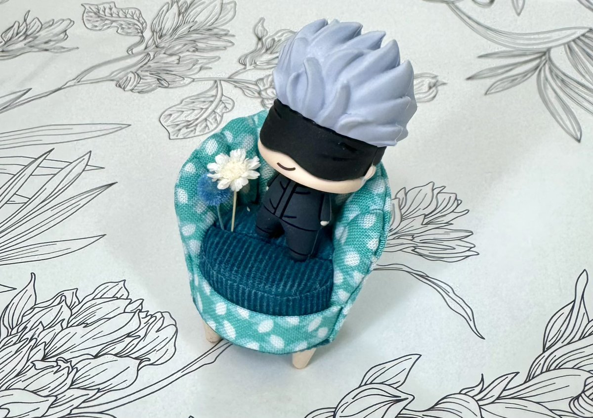 ンンンンかわいい🩵ソーダカラーのソファ🩵