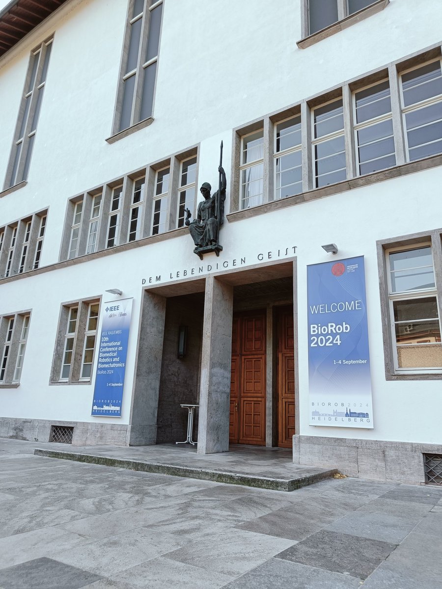 Today #Biorob24 starts in Heidelberg! <a href="/grecocic/">Francesco Greco</a> is going to present today about Laser Induced Graphene and it's applications in Soft Robots
