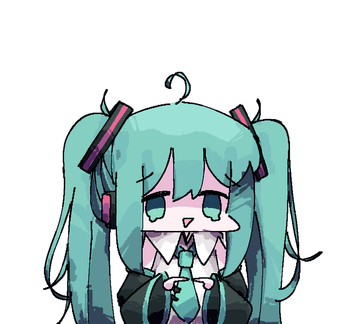 yuyukofu's tweet photo. hatsune miku stuff https://t.co/5bzOv0XvOd