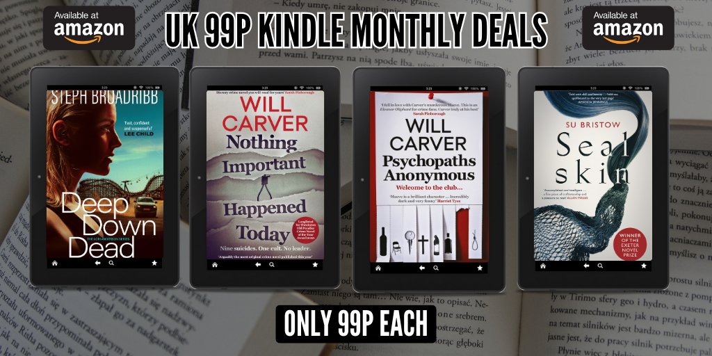 OrendaBooks's tweet photo. ✨ UK Kindle Monthly Deals 📚
Roll up, roll up, check out these BRILLIANT #KMDs for September: https://t.co/5kZXV2ZyMa
For the WHOLE of #September, these four ADDICTIVE reads are only #99p each!
What a way to bring in the -Ber months?!
#KindleMonthlyDeal #BooksWorthReading https://t.co/hTbMxbrWaC