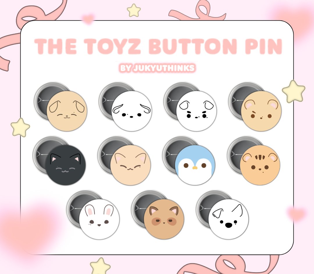 . . . ♡
the boyz o11 fan support preorder
for #ZENERATION2_MNL

the toyz button pinz (1.25 inches)

DOO: september 14, 2024
DOP: PAYO

order here: bit.ly/TheToyzButtonP…

#THEBOYZ #더보이즈