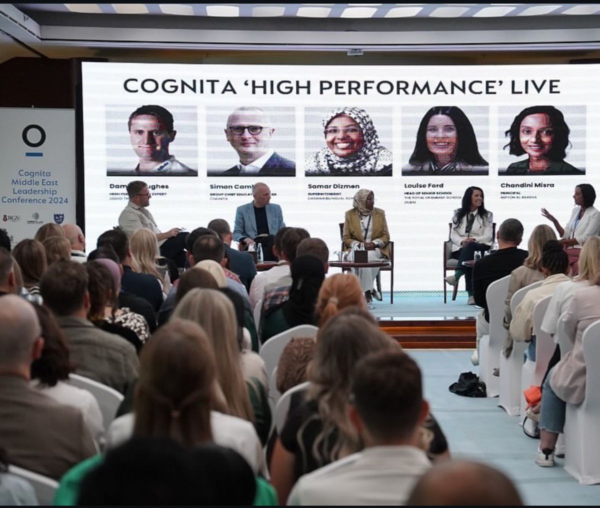 Dasmanbs's tweet photo. Cognita ME Leadership Conference 2024
Over 350 school and operational leaders gathered aboard the iconic QE2 in Dubai for a day of connection, innovation and growth Ms. Samar Dizmen DBS Superintendent contributed to the high-performance interview panel.
#WeAreCognita #education https://t.co/EnntZOiq4B