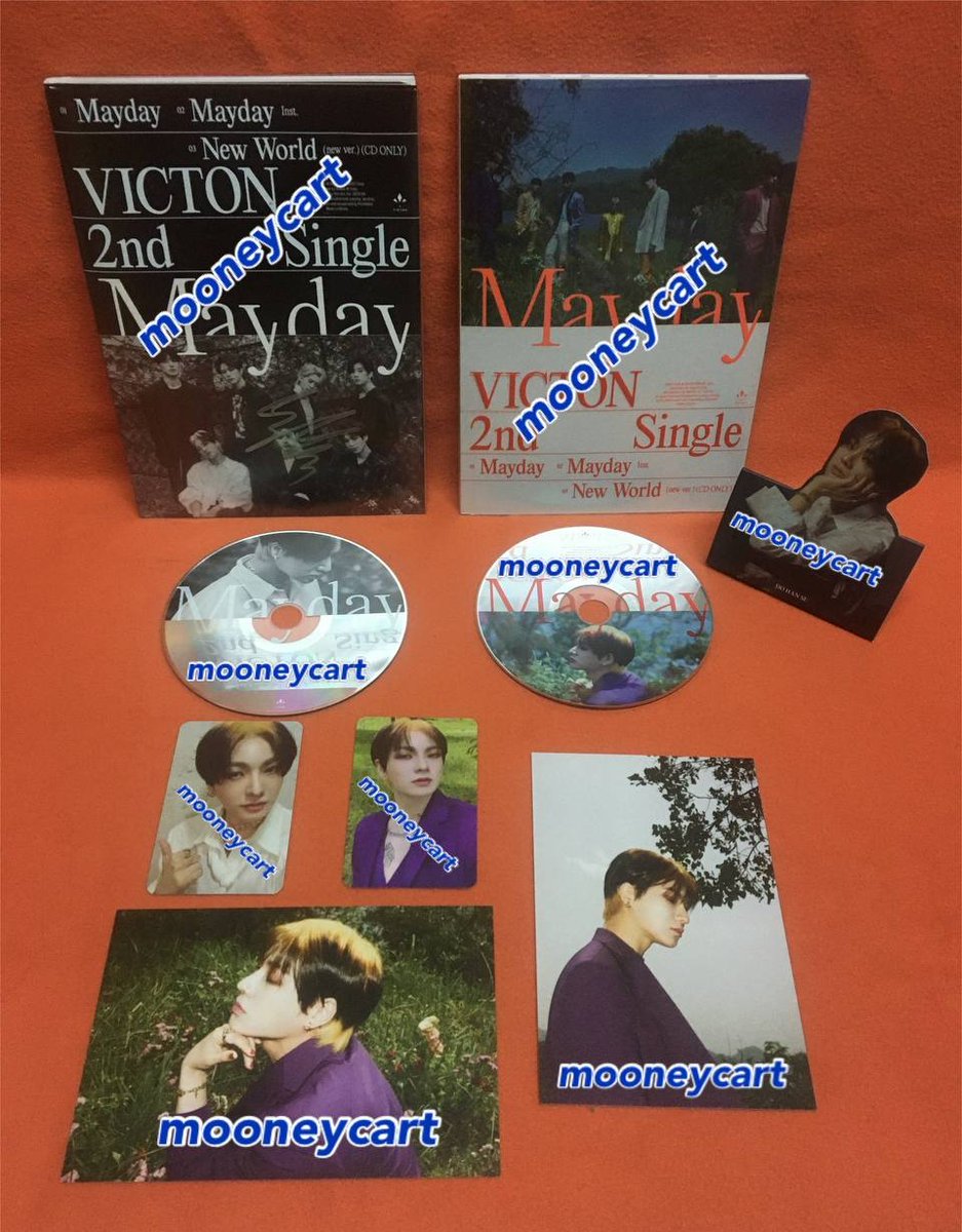 #mncsells
wts lfb ph

victon mayday albums hanse set
inclusions:
- hanse SIGNED album (m'aider)
- venez ver.
- 2 photocards
- 2 postcards
- 1 standee

kindly dm if interested 😊