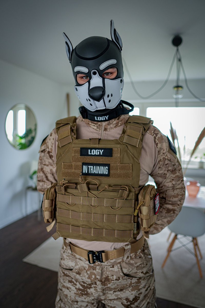 I think I need a little taming in tactical gear. Otherwise I can’t tell what would happen 😈. Would you put me down to my knees?