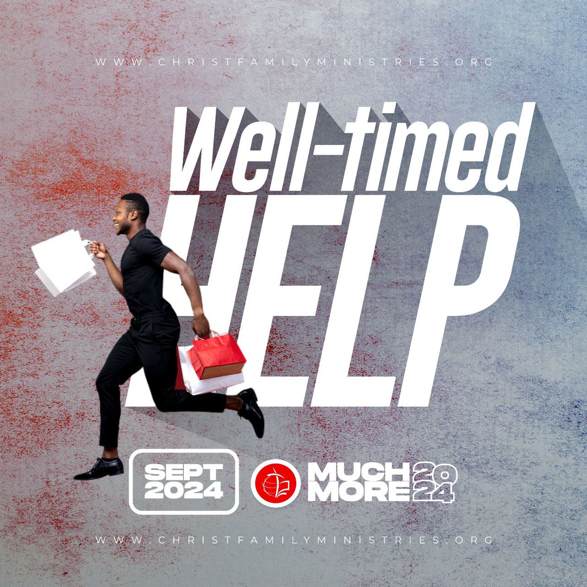 CFCMakurdi's tweet photo. Hebrews 4:16 AMPC
The month of September is our month of Well-timed Help!
Your testimony will be that it happened just when you needed it.
God has positioned well-timed help for you because of His mercy.
#WelltimedHelp
#September
#ChristFamilyMinistry
#LoveIsKing https://t.co/N3USAJ8Ra7