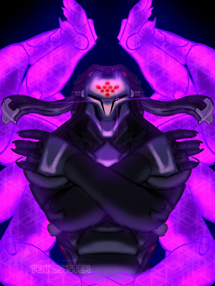 Sparky_Tenno's tweet photo. Hi chat

I'm lowkey very proud of this.
#Ramattra #Overwatch2 https://t.co/nBY8b9vkZa