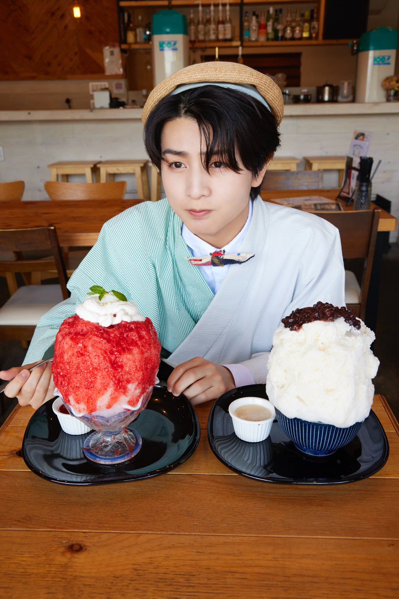 HaruCalendar's tweet image. 今月のweb版です🍊🍧🍊

こちらからどうぞ▼

thetv.jp/news/detail/12…
📷未公開写真全22枚📷

#柏木悠
#はるのれんさい
#9月になりましたが
#もう少しだけ
#かき氷

#顔

#どこ見てる？
👀