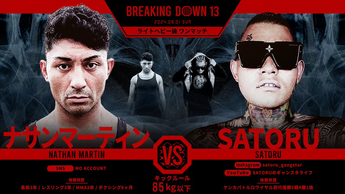 BreakingDown / ブレイキングダウン on X: 
