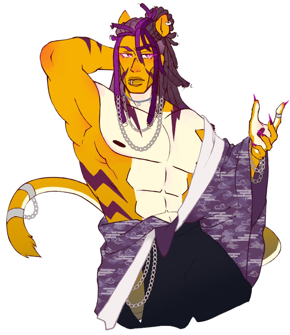 THE JOKE IS ALIVE I FINALLY MADE RAI TAI <a href="/RaikouTaiga/">Raikou Taiga🐯🌩雷縞タイガ【EN/JP VTuber】</a> You've become a sexy anime boy. Enjoy
#ENVtuber #pngtuber #fanart #VTuberを発掘せよ #VTuberUprising