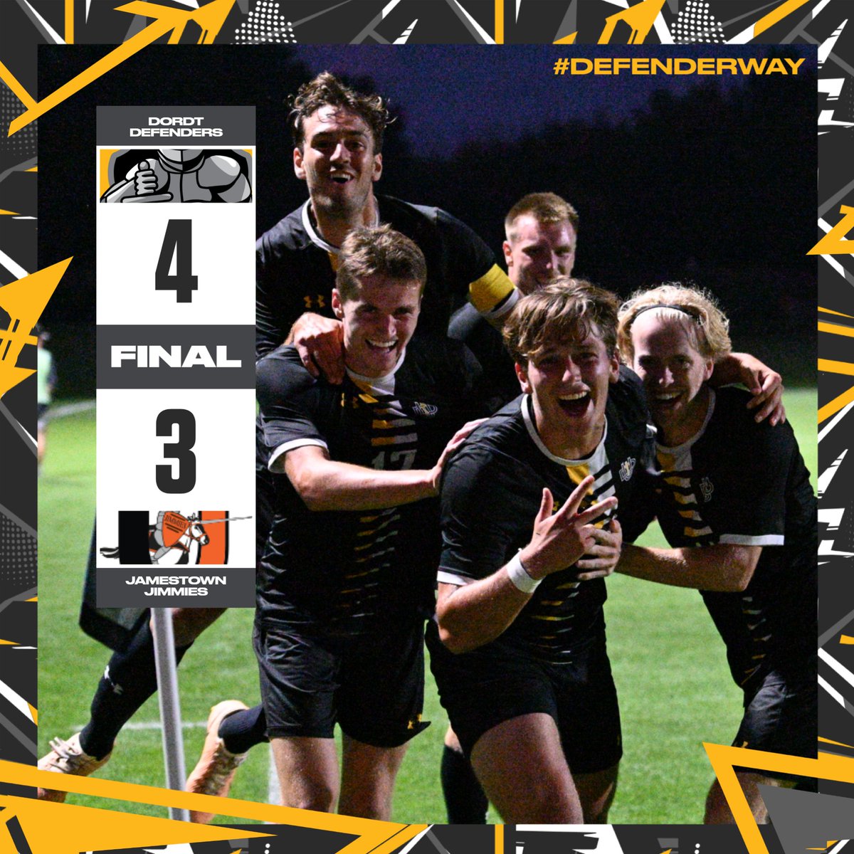 Defenders win!

#DefenderWay