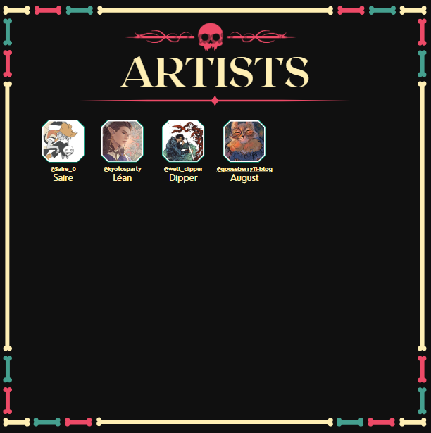 💀TLT CREATORS FOR PALESTINE MONTHLY UPDATE 🇵🇸 

A total of $2578 USD has been raised for the PCRF, and 69 commissions have been requested. Look below for an updated list of our members!

Keep the commissions coming! Please share/rt!

#TheLockedTomb