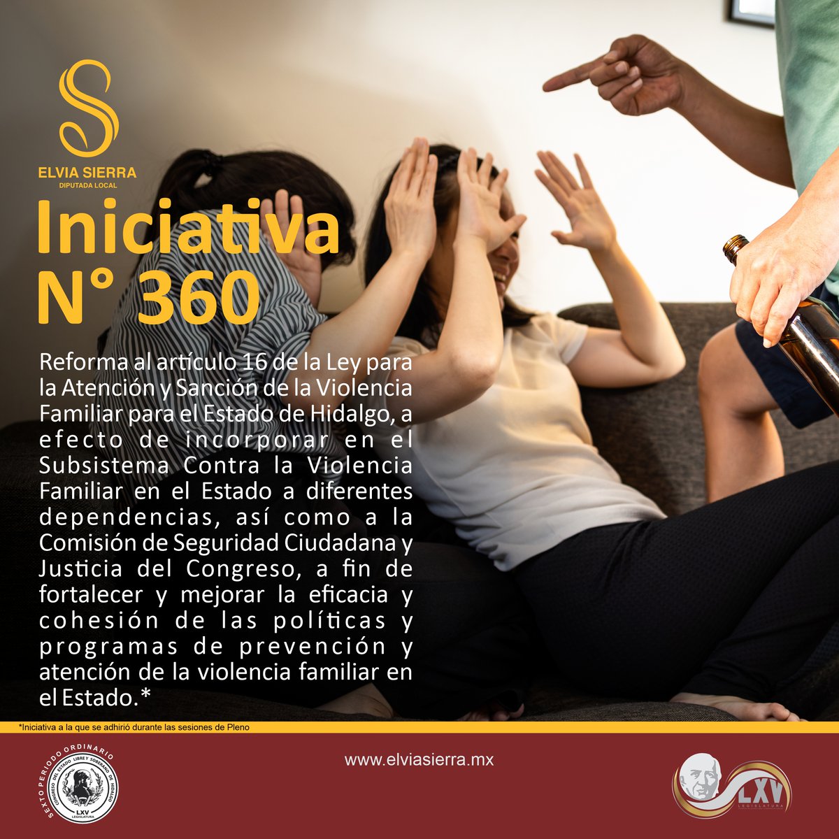 El núcleo familiar debe ser un lugar seguro para el desarrollo del individuo.
#LXVLegislaturaHidalgo