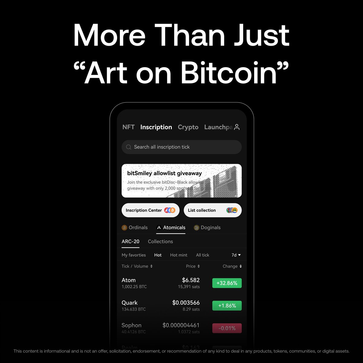 okx's tweet image. #OKXWallet is the most popular multichain wallet for the BTC ecosystem for a reason 📲😎

🟧 Ordinals &amp;amp; Runes supported
🟧 Batch listing of ordinal inscriptions
🟧 UTXO management
🟧 Zero service fees

Get started: bit.ly/3X7bO5Y