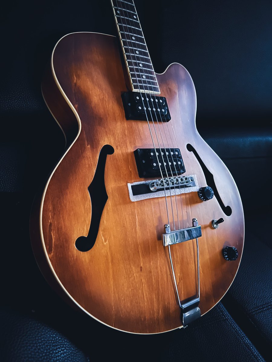 scribe_415's tweet image. There is something inspiring about this guitar. Not the best quality built, not the best electronic, but every time I play it, I create something, guess that’s what the instrument should be about #guitar #ibanez #semihollow #ibanezguitars #semihollowbody