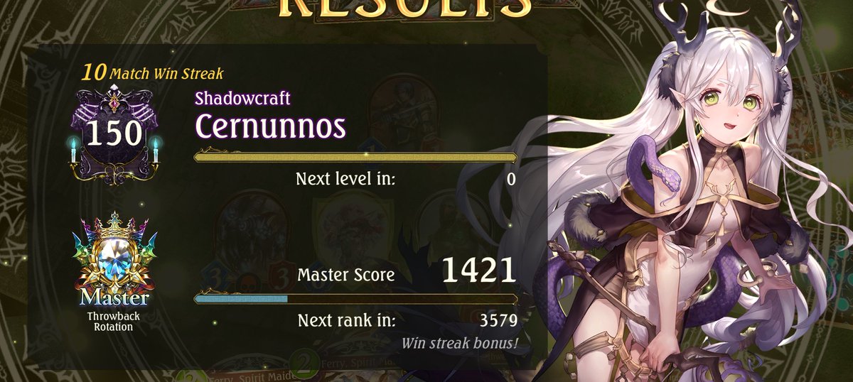 Going to bed on a 11-0 streak, man I love this deck.