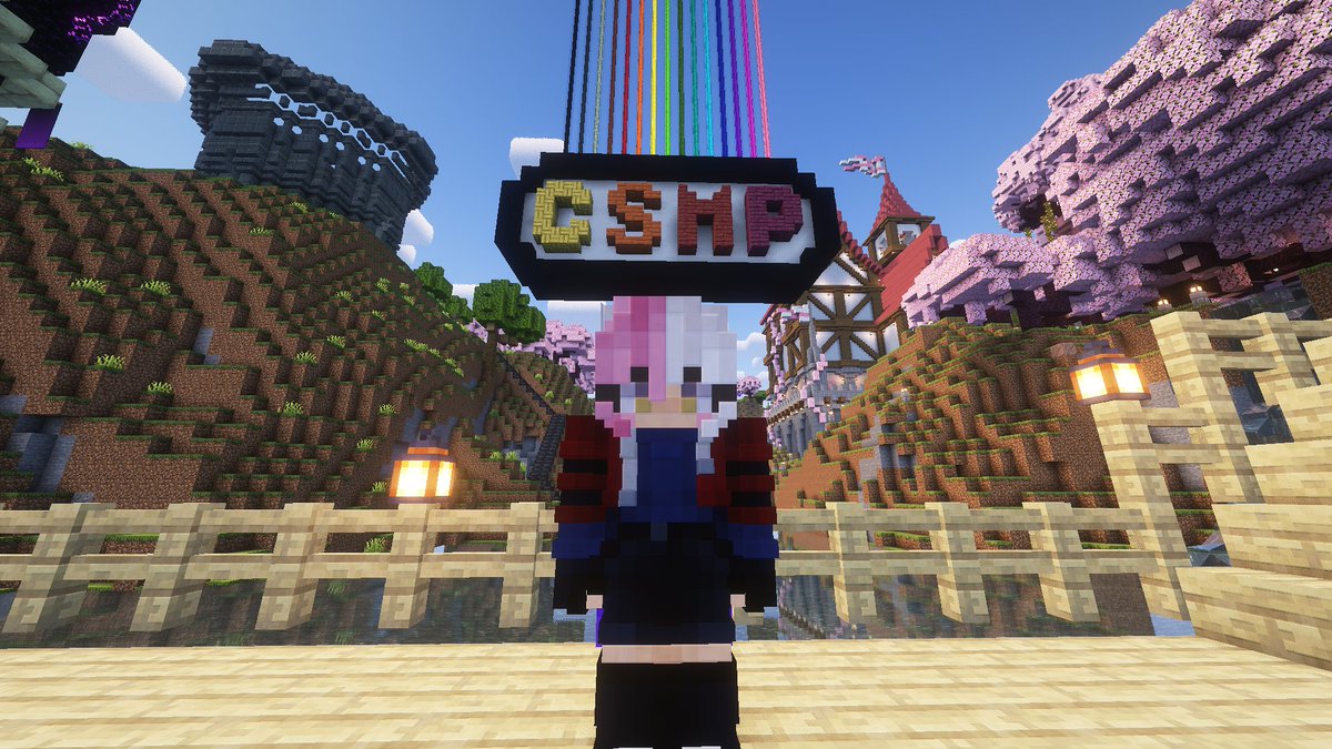 bleubiiits's tweet image. No había tenido oportunidad de mostrarles el #CSMP, un servidor privado de chill con plugins 🩷