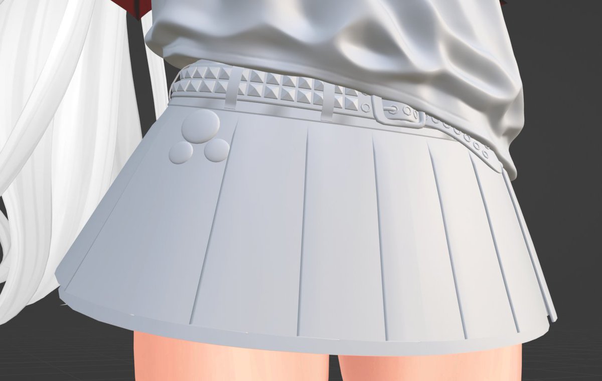 AsamiImako's tweet photo. Taking a break from avatar grinding to grind out a cute outfit for a popular model. Have some teaser shots! https://t.co/1wGG4LvXhy