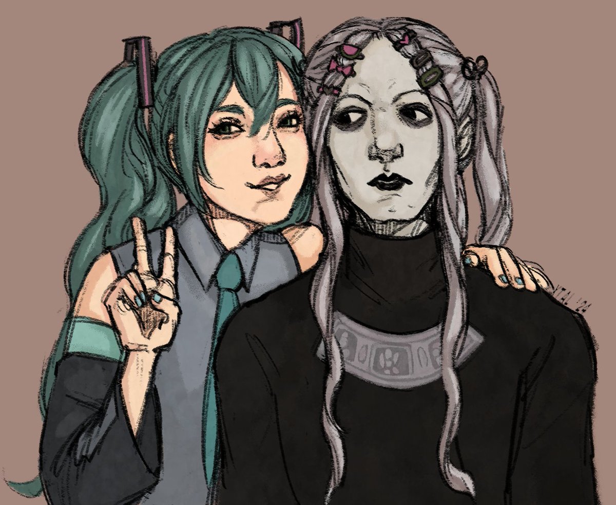 Dailyenki's tweet image. happy birthday mikuuuu..... from- from me, enki.