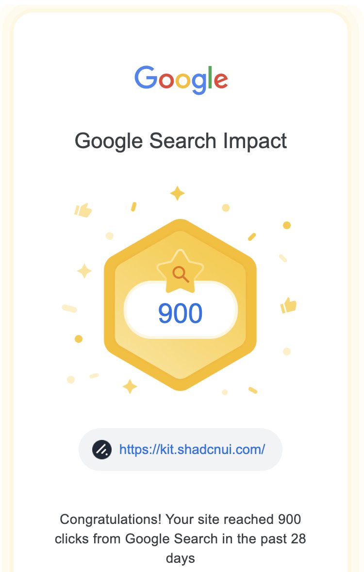 NaimeBhuiyan's tweet photo. New achievement unlock for @Shadcnkit https://t.co/JMjosTG09j