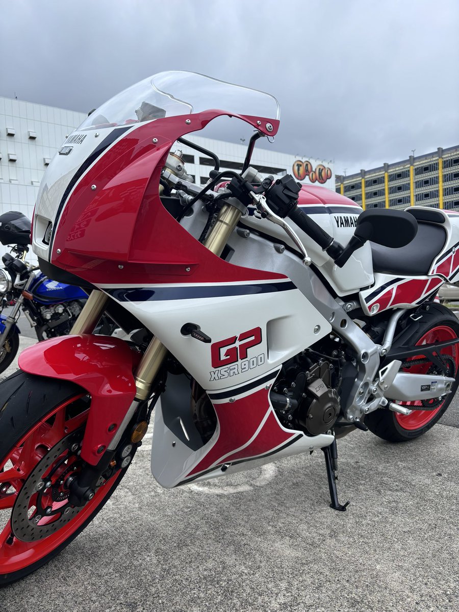 ryz110's tweet photo. XSR900GPの外装キット付いた♪
めちゃかっこよくなったぁ！ https://t.co/GCQEaKjlyv
