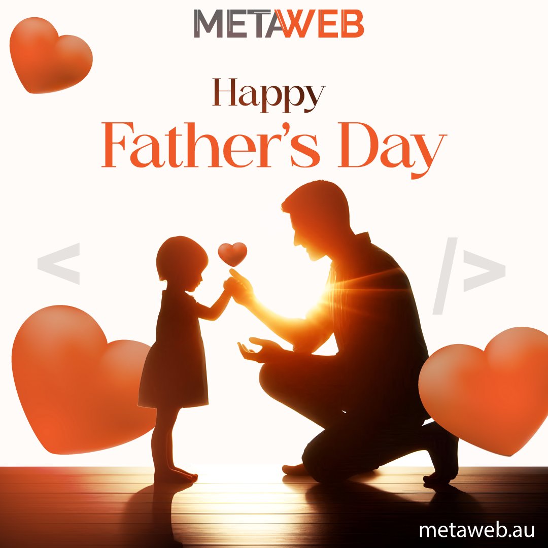 MetaWebAus's tweet image. Happy Father&apos;s Day to all the incredible dads out there! 🎉 Your guidance, support, and love are the foundation that helps us build brighter futures. At MetaWeb, we celebrate the strength and dedication you bring to both your families and your work. 👨‍👧‍👦💻