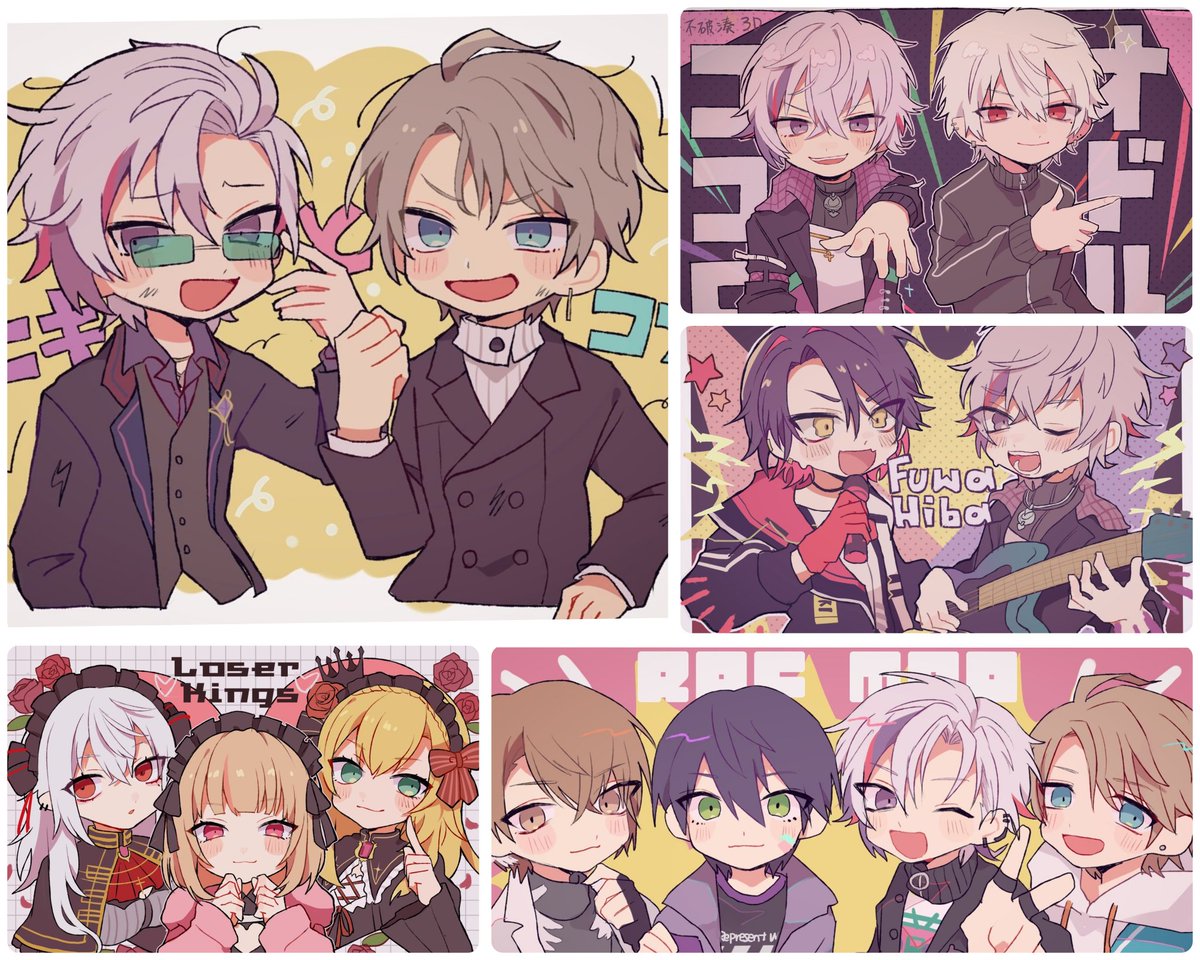 🥂✨、🎲中心にゆるりと色々見てます。RT♡巡回させてください!無言フォローでお迎え失礼します。よろしくお願いします🙇 #にじさんじ絵描きさんと繋がりたい