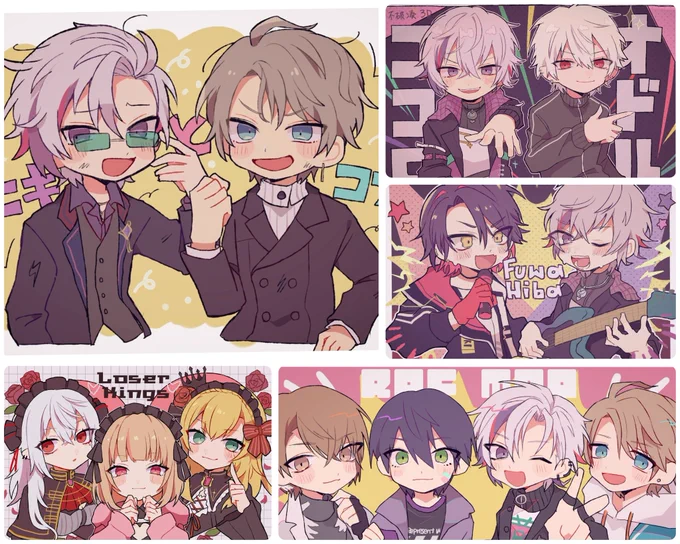 🥂✨、🎲中心にゆるりと色々見てます。RT♡巡回させてください!無言フォローでお迎え失礼します。よろしくお願いします🙇 #にじさんじ絵描きさんと繋がりたい