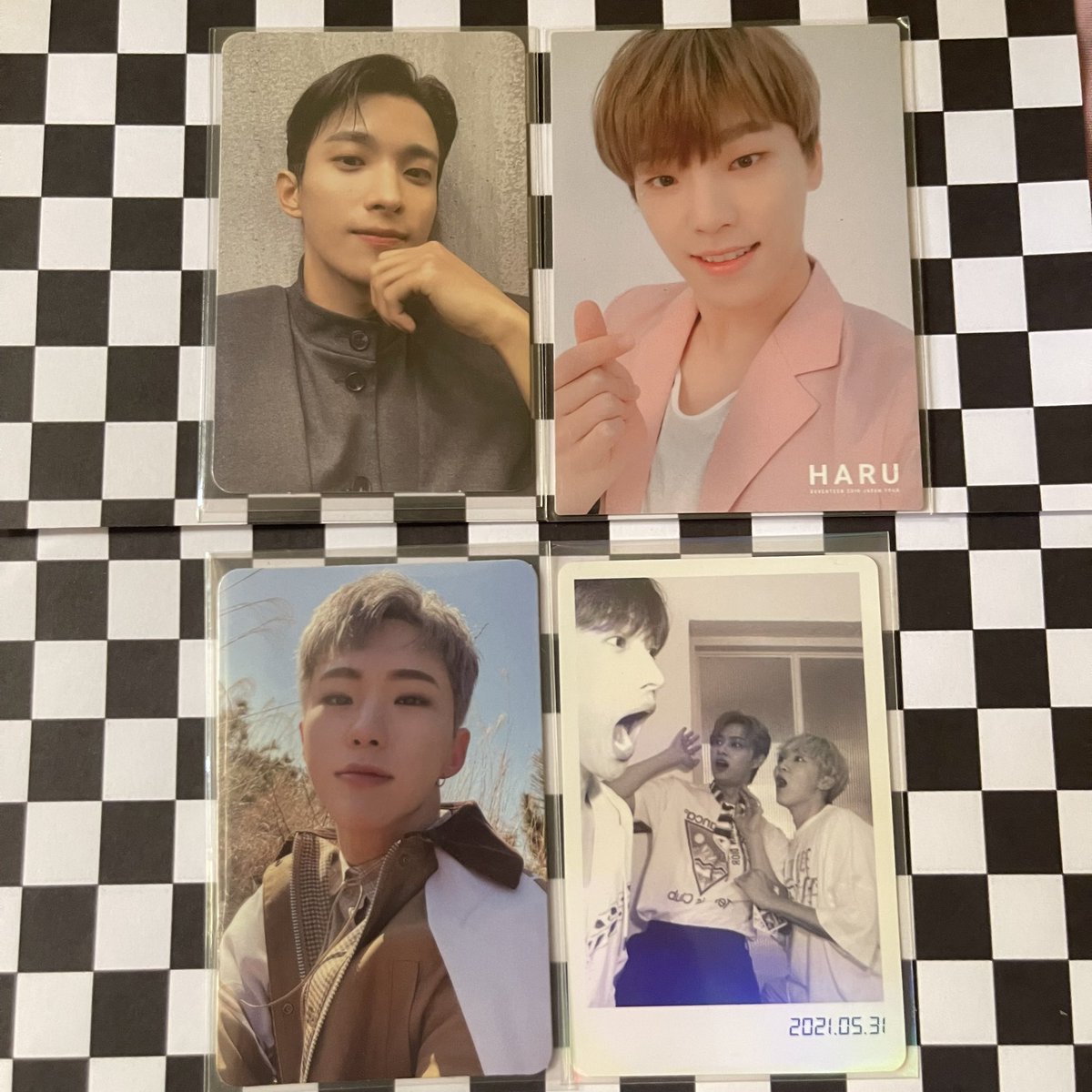 enavines_'s tweet photo. ꒰ wts lfb ph ¦ #enasellings ꒱ REPRICE❗️

 ‗ ❍ seventeen photocards  set
❏ ₱ 300 set + free pf 

 onhand! reply "mine" to claim 
彡 payo / 24hrs
mop: gcash 
mod: j&amp;t  

⌗ wts lfb svt hoshi dokyeom dk dino pc set https://t.co/2elNoTKfMu