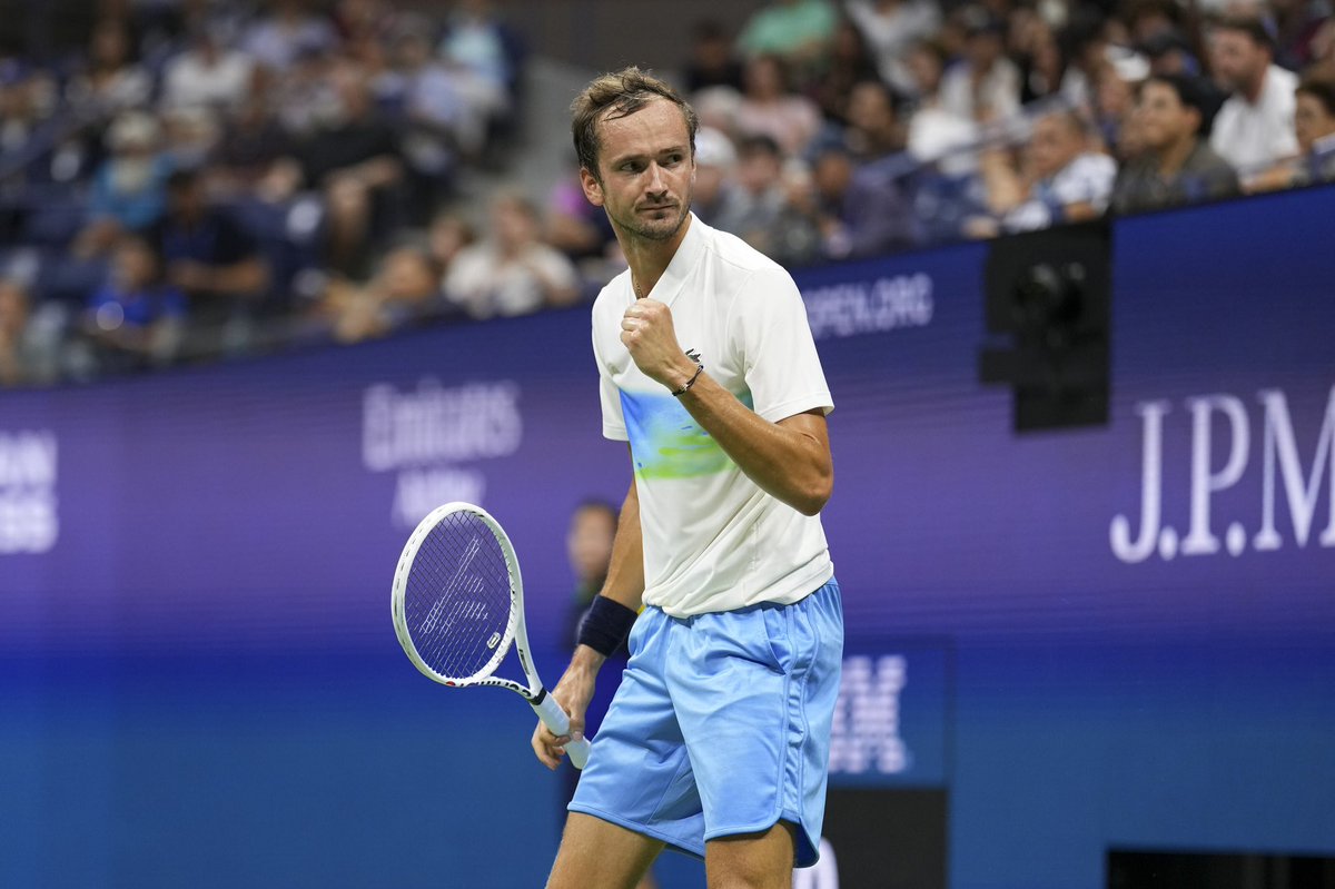 Daniil Medvedev tweet media