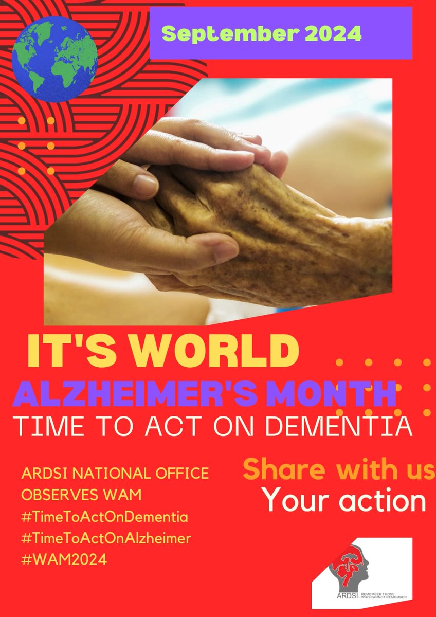 Welcoming September, World’s Alz Month, all the very best for all! 🎉 #TimeToActOnDementia #TimeToActOnAlzheimer
#WAM2024