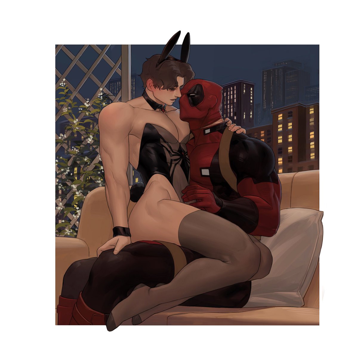IFeelStarfish's tweet photo. 是spider bunny
crossdressing注意⚠️
#spideypool https://t.co/WAj3OGb3i4