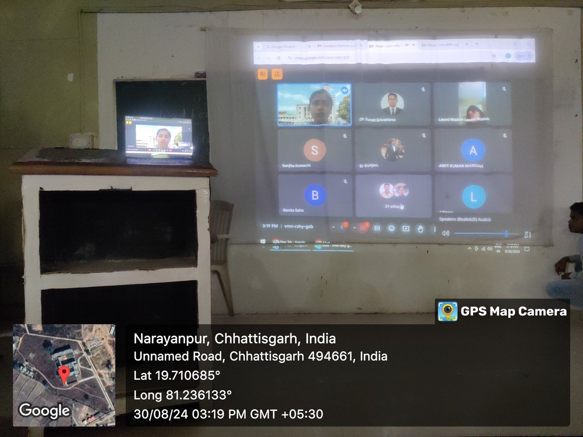 chandakbhagwan1's tweet photo. Date:- 30.08.2024
Sponsored by @NationalDigita1 to organize online user awareness program at @SwamiPg @NarayanpurDist #CG 
Expert Manali Choudhary Sengupta Manager, #IIT #Kharagpur 
All the Staff &amp; Students are present
@p63834826 @KunjamSr @CGHigherEdu @SMKVBastar #library #ndlc https://t.co/7IHlP4wTZK