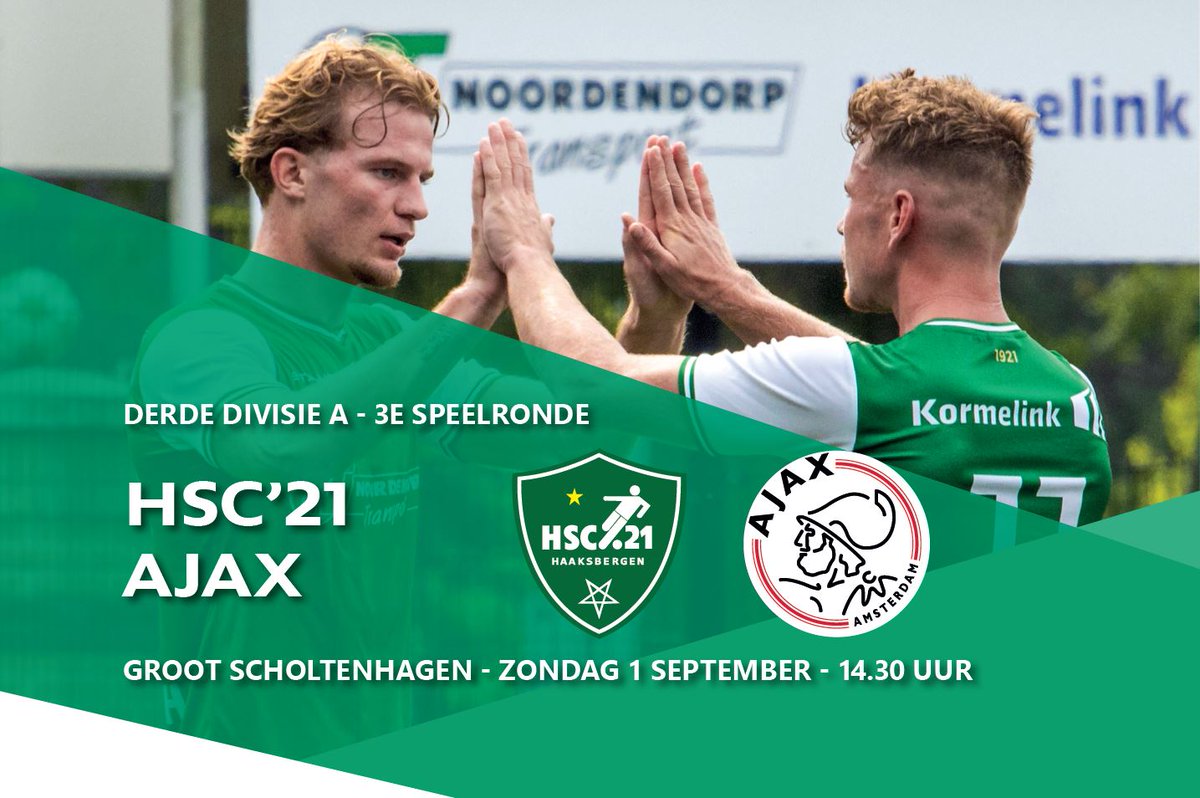 WEDSTRIJDDAG! Op het klassieke zondagmiddagtijdstip trappen we af tegen de amateurs van Ajax. Pakken we vandaag de eerste punten van het seizoen?