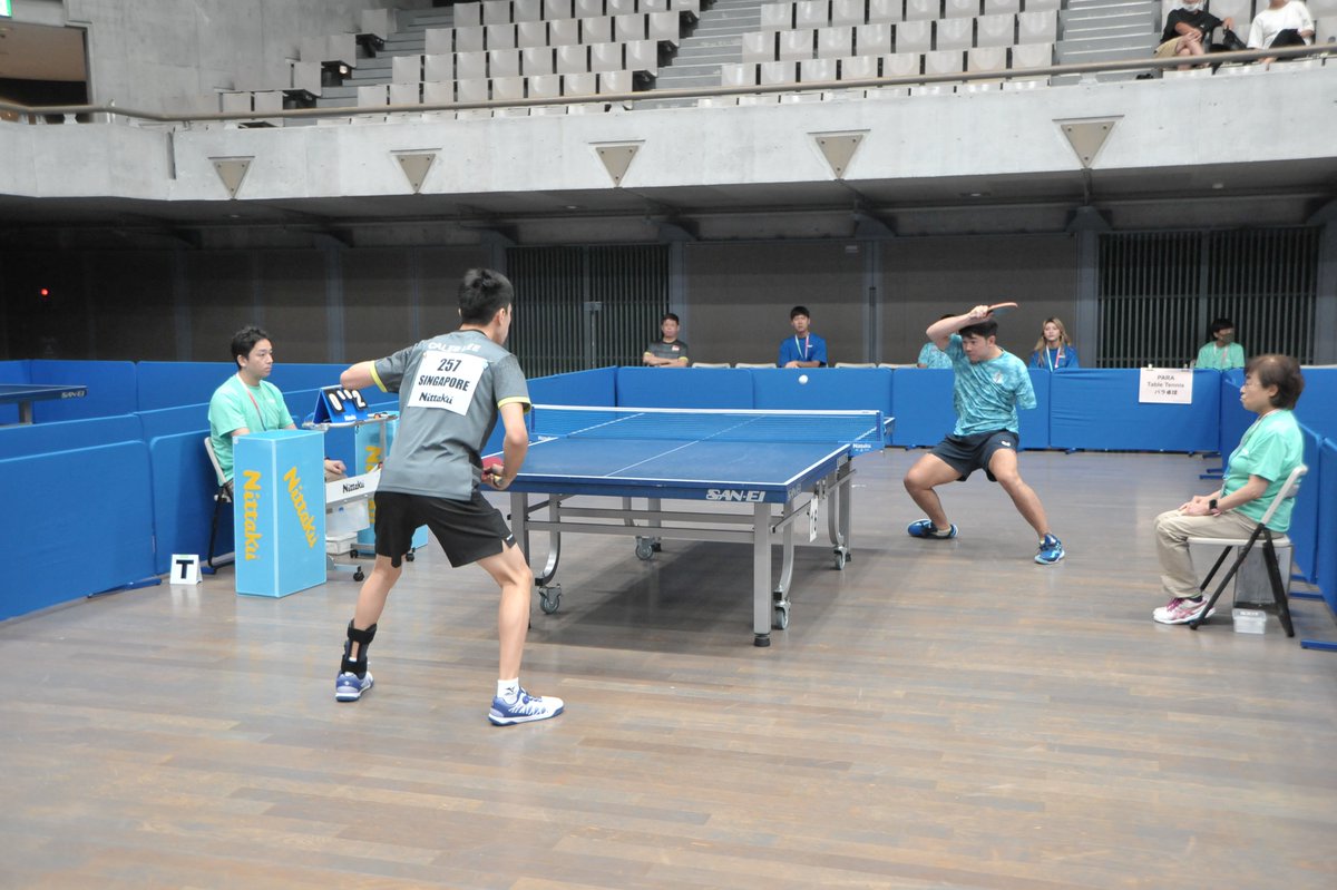 jsa_tokyo's tweet photo. ★試合速報★
9月1日（日）10:30～12:00
≪パラ卓球≫ https://t.co/YpAKGao69O