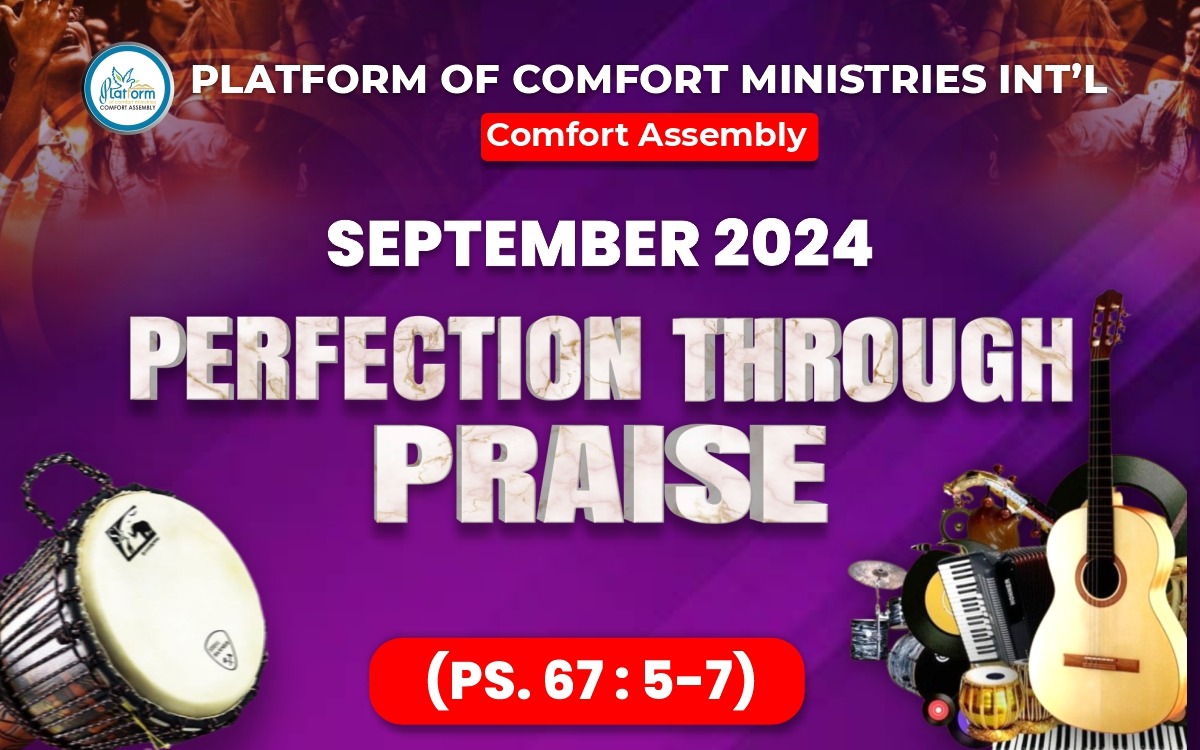 ComfortAssembly's tweet photo. May this month bring us closer to God's divine plan for our lives, and may we experience His goodness and mercy in abundance.
Let's fill this month with praise, thanksgiving, and worship. Let's make it a month to remember!
HAPPY NEW MONTH
#HappyNewMonth 
#PerfectionThroughPraise https://t.co/pPT34VCKGF