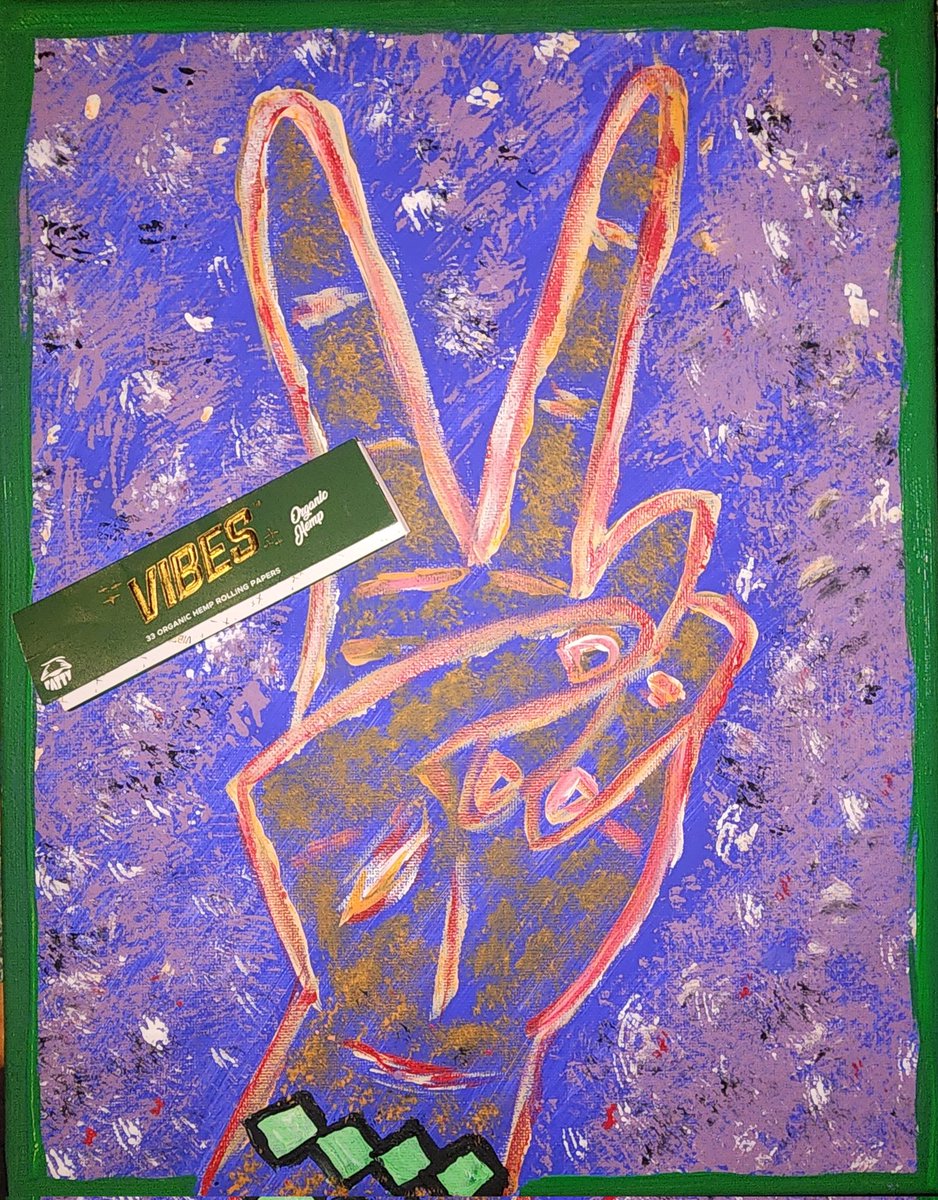 DirtMcmurray222's tweet photo. Peace and Good Vibes
✨️✨️✨️
✨️✨️
✨️
#puffnpaint #peace #goodvibrations
#vibes #organic
#Hemp
@Vibes_Papers https://t.co/FG3q4CStKc