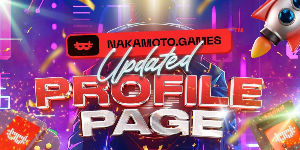 NakamotoGames's tweet photo. Second day of the week, and it's time to introduce a new profile page! This week, we're rolling out a new profile page UI across our entire ecosystem. Get ready for a more user-friendly, clean, and super intuitive player homebase. We're excited to get better daily! $NAKA #P2E 🥳 https://t.co/4cojGkVqjx