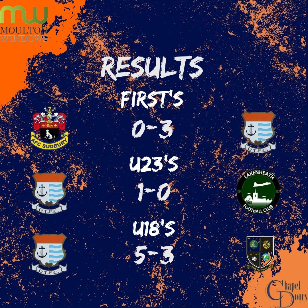 Not a bad set of results in 48hrs for the club. 🍊👏