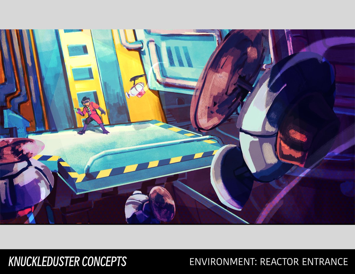 some of the concept art i’ve done for <a href="/Knuckledevster/">Knuckleduster - In Development</a> last year!!!