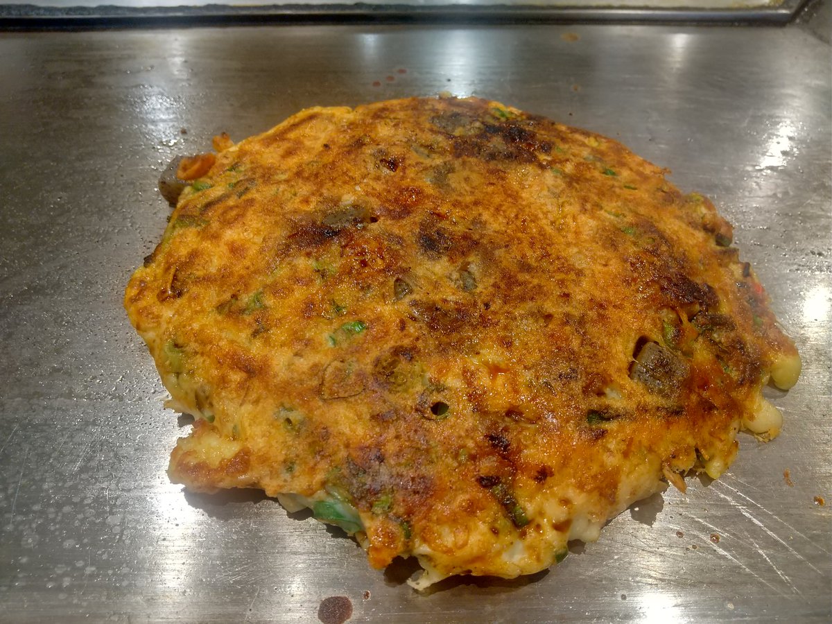 futamylove's tweet photo. 昼食は「やまもと」のすじねぎ焼き♪
美味しゅうございました💖
#theengy #えんぎー
#Okuchi https://t.co/bUjost1OkW