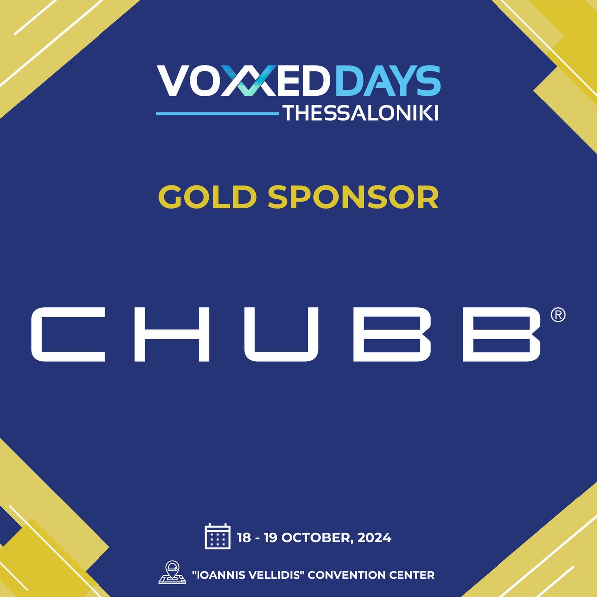 ✨Introducing our Gold Sponsor, <a href="/Chubb/">Chubb</a>, the world’s largest publicly traded property and casualty insurance company.

With operations in 54 countries and 31,000 employees worldwide, Chubb provides commercial and personal property and casualty insurance, personal accident and