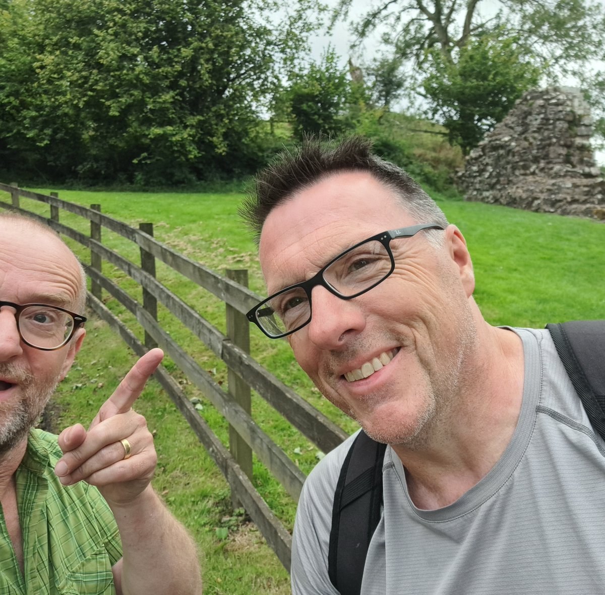sparkybooks.co.uk walks #HadriansWall
Day 2: Carlisle to Banks – A very welcome honesty Snack Shed at Newtown and, finally, our first glimpse of the Wall! #NationalTrails