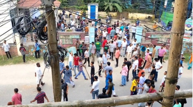 জামালপুরে জেলা বিএনপির দুই গ্রুপে সংর্ঘষ, আহত ৪০